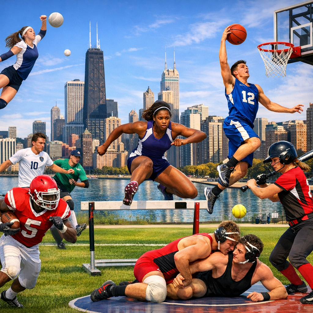 Chicago’s Thriving Sports Scene: From High School Courts to Major League Fields